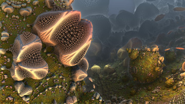 Картинка 3д+графика абстракция+ abstract цвет фон узор