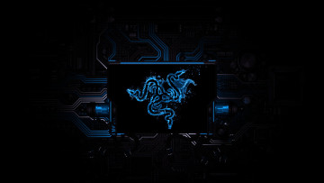 Картинка компьютеры razer логотип фон