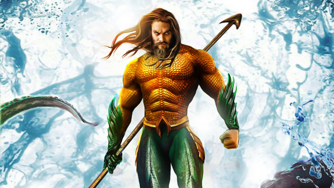 Обои картинки фото кино фильмы, aquaman, jason, momoa