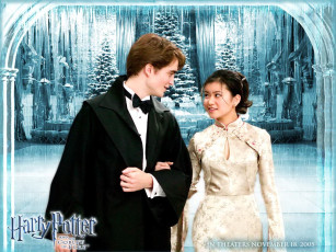 Картинка кино+фильмы harry+potter+&+the+goblet+of+fire джоу чанг седрик диггори бал