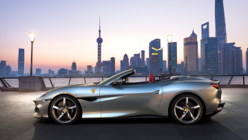 Картинка 2020+ferrari+portofino+m автомобили ferrari город купе кабролет феррари профиль 2020 portofino m