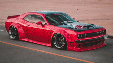 Картинка автомобили dodge challenger hellcat