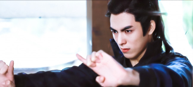 Обои картинки фото юй минъе, кино фильмы, dance of the phoenix, танец, феникса, ван, хаосюань, wang, hao, xuan