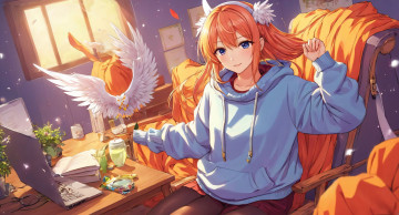 Картинка аниме unknown +другое+ нейросети графика нейроарт ai art нейронные сети рисунки нейро искусство