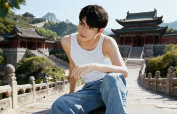 обоя мужчины, wang hao xuan, ван, хао, сюань
