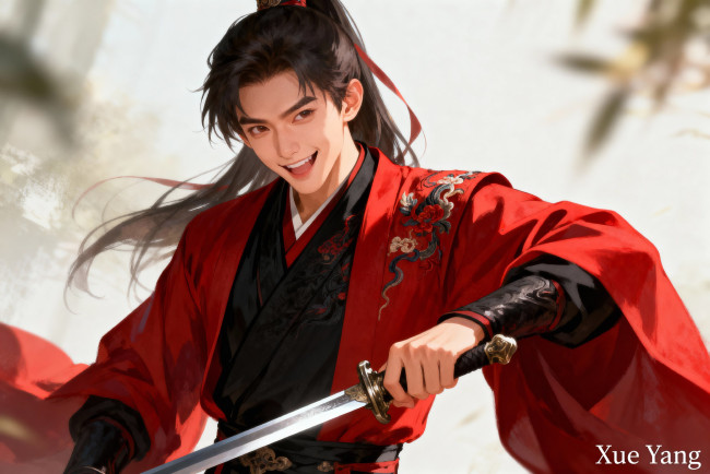 Обои картинки фото аниме, mo dao zu shi, сюэ, ян