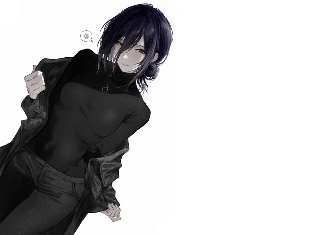 Обои картинки фото аниме, chainsaw man, девушка